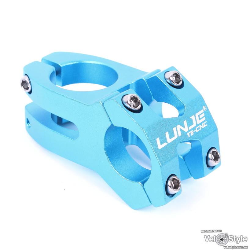 Вінос керма lunje 25.4 мм, L 45 мм. 1-1/8", блакитний