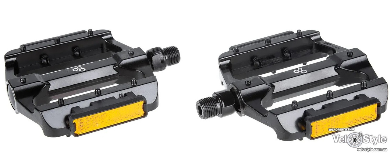 Педалі ONRIDE Jump 20, алюміній (100х100) кульки, чорний, фото 1