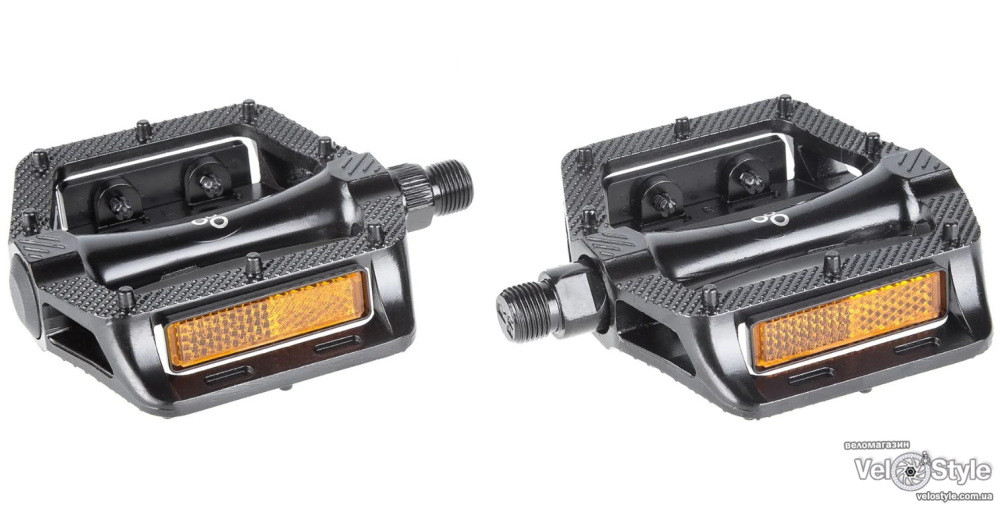 Педалі ONRIDE Jump 50, алюміній (108x105) кульки, чорний, фото 1