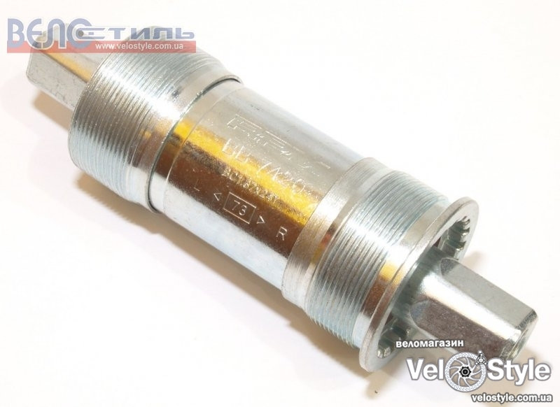 Каретка TH TH BSA-B.B. квадрат, 1.37"х24T, R/L, 73х122.5мм, без болтів, фото 1