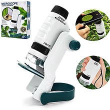 Дитячий портативний мікроскоп з підсвічуванням арт. SD 223