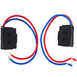 VW Golf IV 97-06 передня ліва + права кнопка замка дверей (мікроперемикач) 2 шт. НАБІР, фото 2