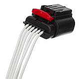 Ford S-MAX 06-14 1.8 TDCi 2.0 TDCi 2.2 TDCi джгут проводів зі штекером витратоміра повітря 6 PIN, фото 4