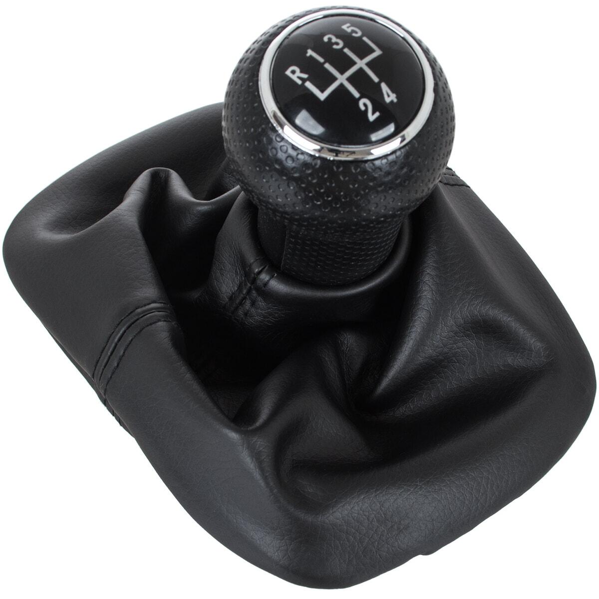VW Lupo 98-05 ЧОРНА РУЧКА ПЕРЕКЛЮЧЕННЯ ПЕРЕДАЧ + ОТВОР 12ММ.