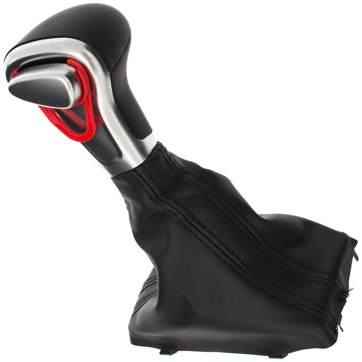 Audi A6 C6 06-11 Ручка КПП ЧОРНА + СРІБЛО + багажник з рамою АВТОМАТИК, фото 1