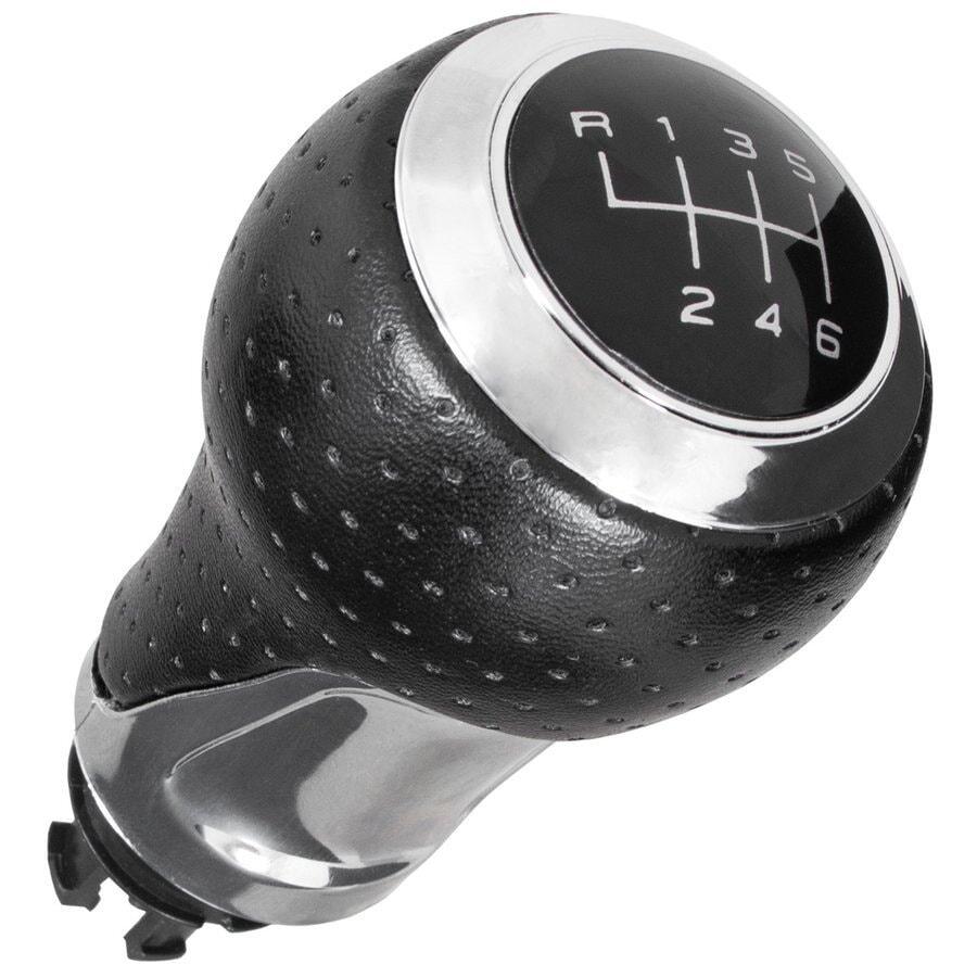 Audi A6 C6 04-08 ручка КПП ЧОРНА + ХРОМ 6 СК., фото 1