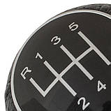 Audi A4 B7 04-07 ручка КПП ЧОРНА + ХРОМ 6 СК., фото 9