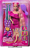 Лялька Барбі з платтям Стильні зачіски Barbie Fun&Fancy Extra-Long Hair, фото 6