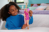 Лялька Барбі з платтям Стильні зачіски Barbie Fun&Fancy Extra-Long Hair, фото 8