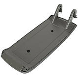 Audi A6 C5 97-05 Клапан підлокітника з кнопкою та оббивкою КОМПЛЕКТ СІРА ЕКО ШКІРА ТОНКІ ПЕТЛІ арт DA-23958, фото 2