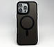 Чохол Magsafe на iPhone 14 PRO чехол магсейф чохол для айфон 14 про чорний магнітний black matte - фото 2 - id-p2188646898