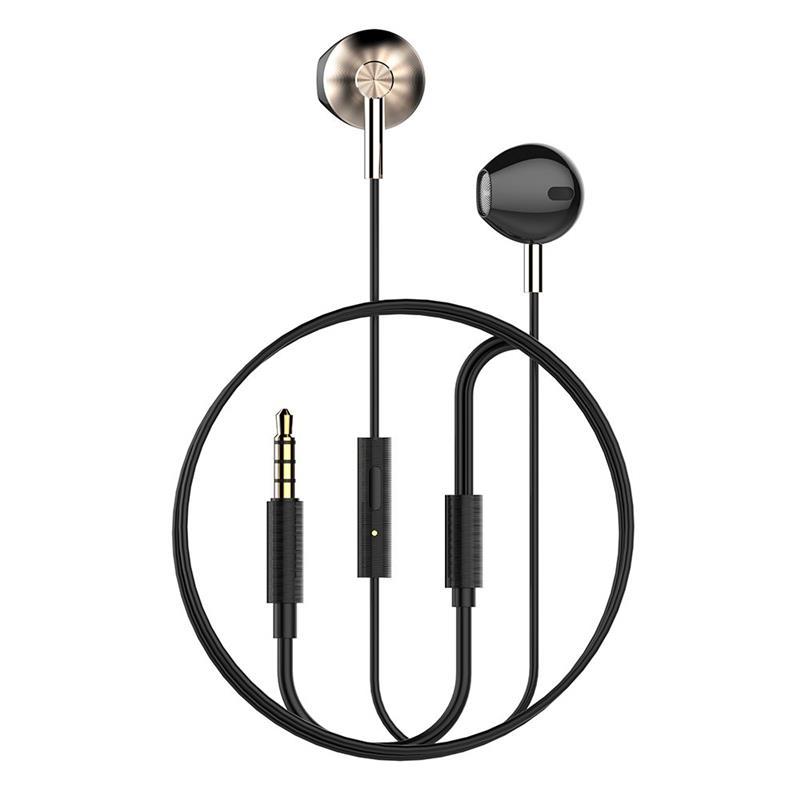 Гарнітура СolorWay Slim 3.5 mm Wired Earphone Blast 2 Black (CW-WD02BK), фото 1