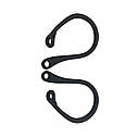 Силіконовий тримач для безпровідних навушників Ear Hooks Black, фото 5