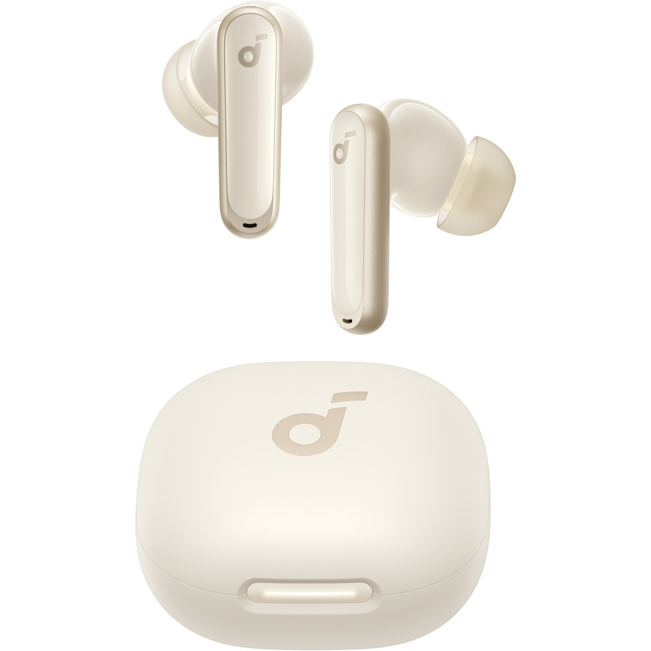 Bluetooth-гарнітура Anker SoundCore P40i Oat White (A3955G21), фото 1
