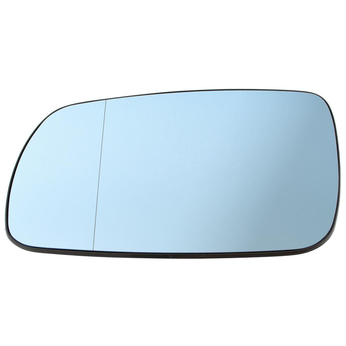 Audi A6 C5 94-99 дзеркало вкладиш З ПІДІГРІВОМ СИНИЙ лівий, фото 1