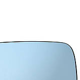 Audi A6 C5 94-99 дзеркало вкладиш З ПІДІГРІВОМ СИНИЙ лівий, фото 4