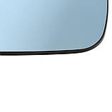 Audi A6 C5 94-99 дзеркало вкладиш З ПІДІГРІВОМ СИНИЙ лівий, фото 6