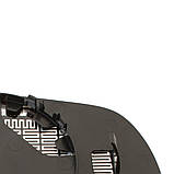 Audi A6 C5 94-99 дзеркало вкладиш З ПІДІГРІВОМ СИНИЙ лівий, фото 8