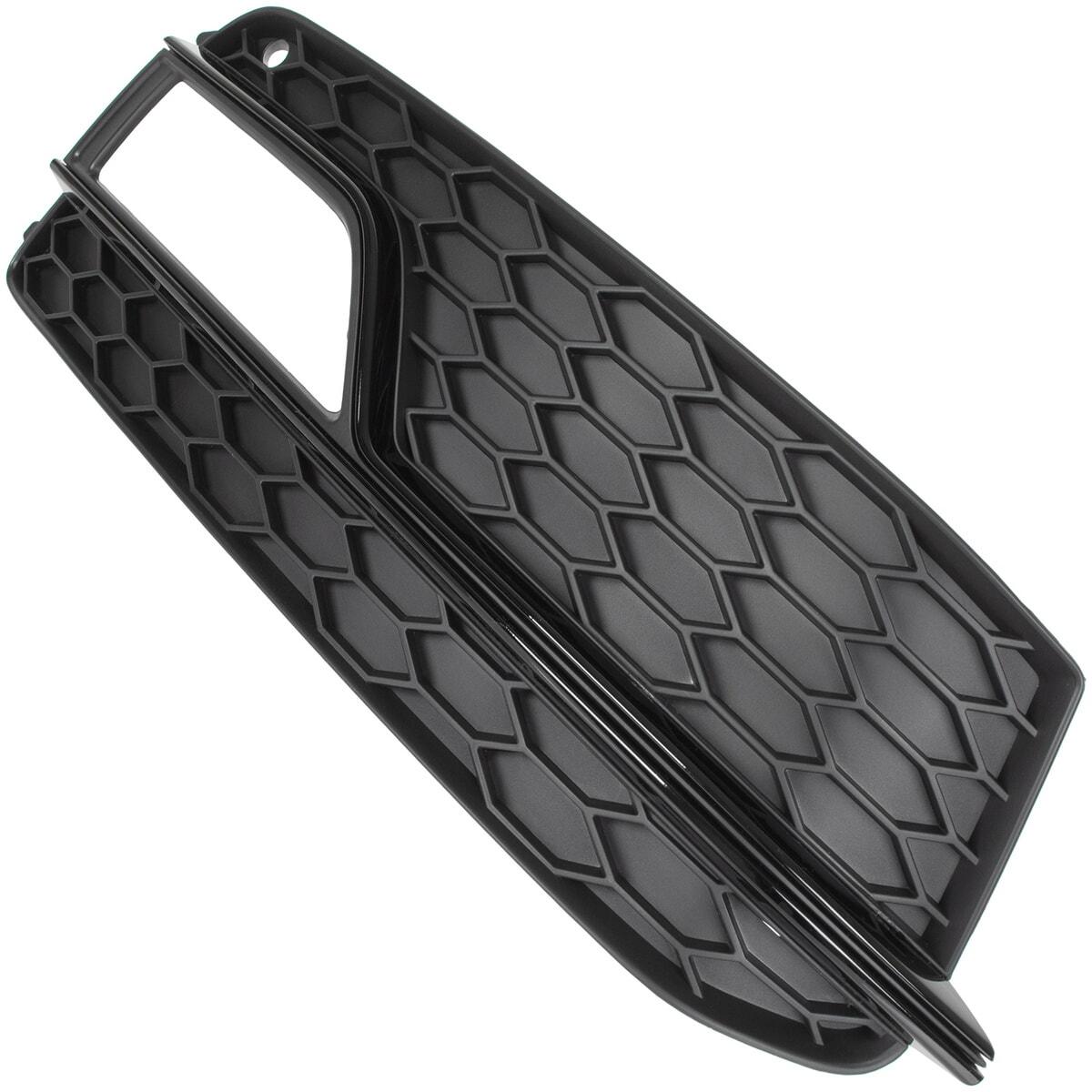 Audi A5 8T S-LINE FL 11-16 З ГАЛОГЕНКАМИ решітка в передньому бампері ЧОРНА права, фото 1