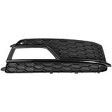 Audi A5 8T S-LINE FL 11-16 З ГАЛОГЕНКАМИ решітка в передньому бампері ЧОРНА права, фото 3