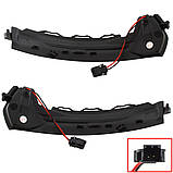 Audi A3 8V 13-20 Покажчик дзеркал лівий + правий SMOKED DYNAMIC LED 2 шт. НАБІР, фото 2