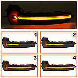 Audi A3 8V 13-20 Покажчик дзеркал лівий + правий SMOKED DYNAMIC LED 2 шт. НАБІР, фото 3