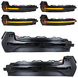 Audi A3 8V 13-20 Покажчик дзеркал лівий + правий SMOKED DYNAMIC LED 2 шт. НАБІР, фото 4