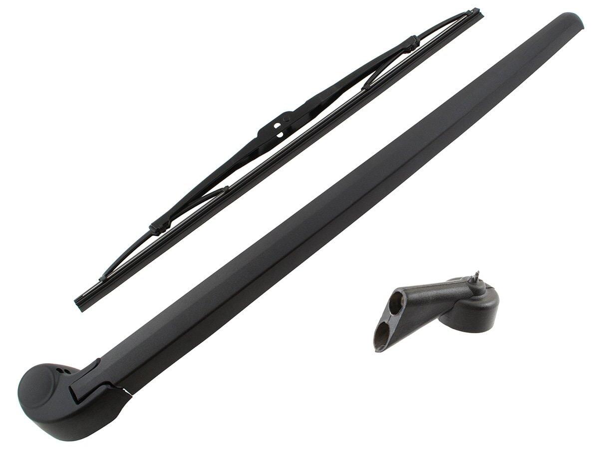 Audi A6 C6 Avant / Allroad 04-11 важіль заднього склоочисника + щітка + форсунка омивача заднього скла 2шт, фото 1