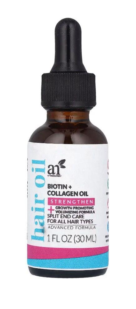 Олія для волосся з біотином і колагеном artnaturals®