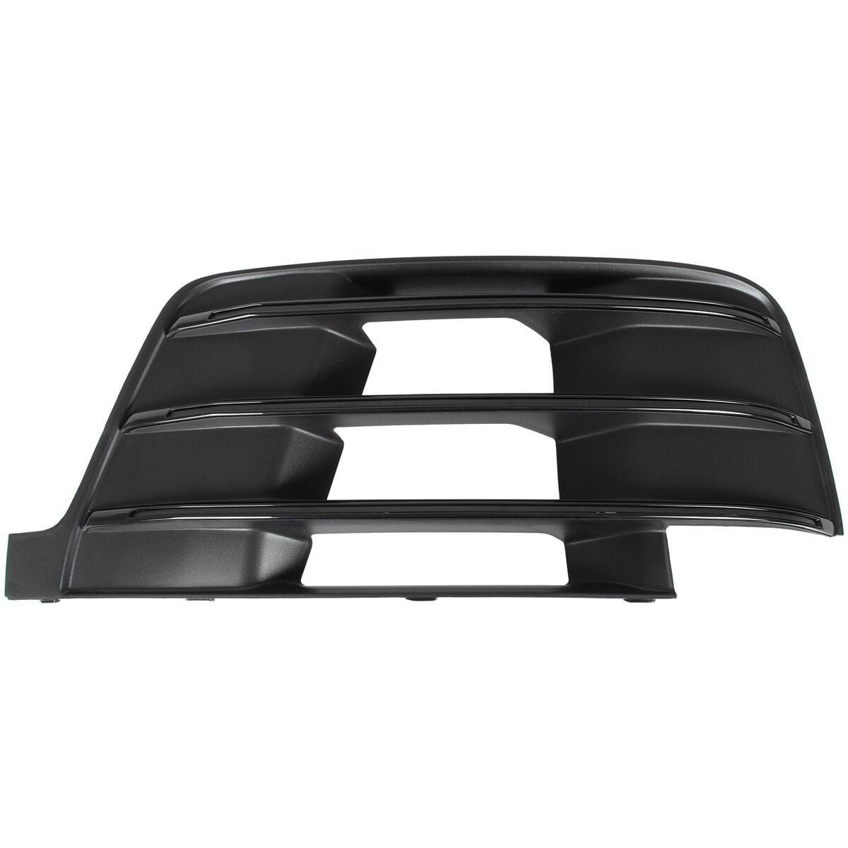 Audi Q7 4M S-LINE 15-19 БЕЗ ГАЛОГЕНОК решітка в передній бампер ЧОРНА ліва, фото 1