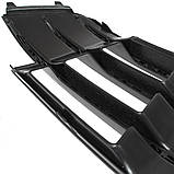 Audi Q7 4M S-LINE 15-19 БЕЗ ГАЛОГЕНОК решітка в передній бампер ЧОРНА ліва, фото 6