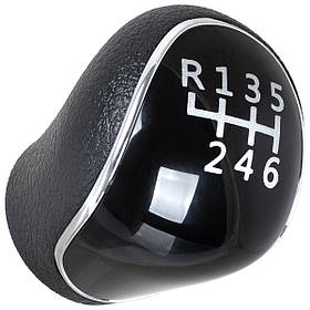 Ручка КПП Kia Cerato ЧОРНА ABS 6 СК