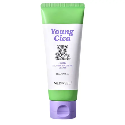 Заспокійливий крем з PDRN і центеллою MEDIPEEL Young Cica PDRN Trouble Soothing Cream 80 мл
