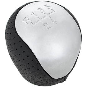 Ручка КПП Hyundai Elantra ЧОРНА + СРІБЛО 5 СК