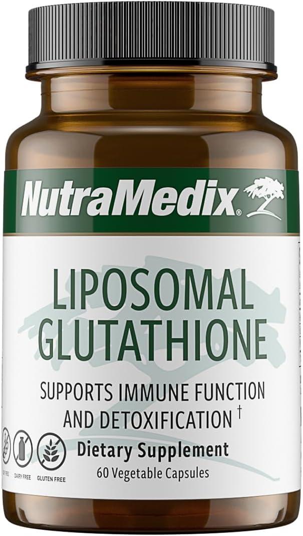 NutraMedix Liposomal Glutathione / Глутатіон ліпосомальний антиоксидантний захист 60 капсул