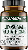 NutraMedix Liposomal Glutathione / Глутатіон ліпосомальний антиоксидантний захист 60 капсул