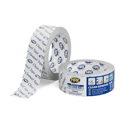 Стрічка HPX пакувальна "Чисте зняття" 38 мм х 33м біла, фото 1