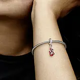 Срібна намистина Pandora «Людина-павук» 792323C01, фото 5
