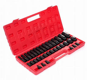 Набір торцевих ударних головок 1/2" (8-32 мм) Kraft&Dele KD11757