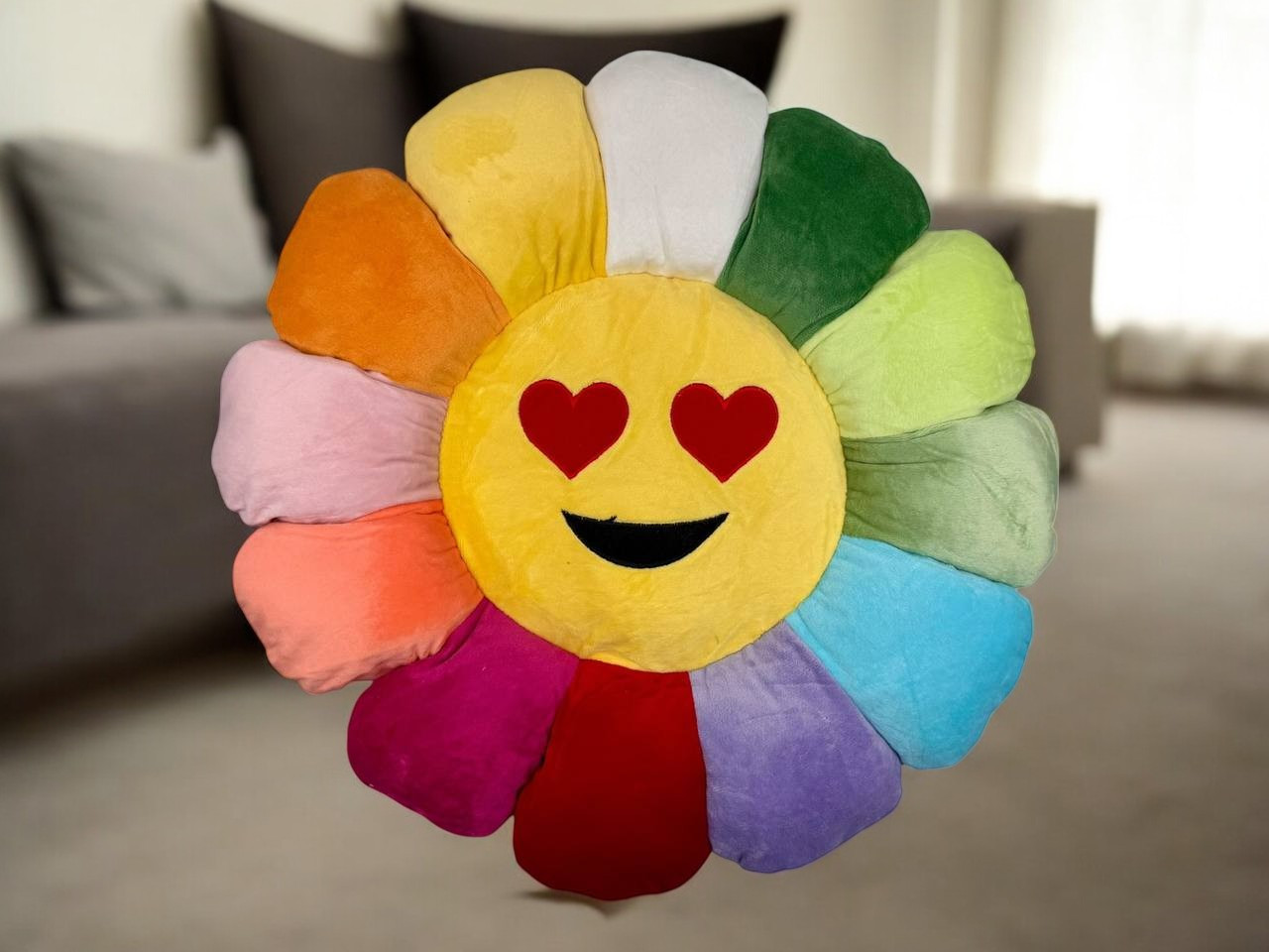 Подушка з ефектом пам'яті "Сонячні смайлики 3", фото 1