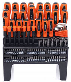 Набір викруток та біт 122 ел. Kraft & Dele KD10958