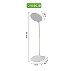 Світлодіодна портативна LED-лампа QH 8802B/Настільна сенсорна лампа LED на акумуляторі, фото 4