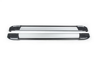 Бічні пороги площадки на MG HS 2018+ Підніжки МГ ХС Rainbow