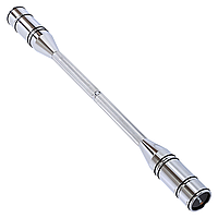 Біта сталева булава для кросфіту розсувна 1.2 м Adjustable Macebell MDbuddy FI-2513 Хром