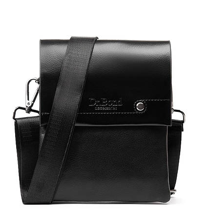 PODIUM Сумка Чоловіча Планшет-шкіра DR. BOND 337-1 black, фото 1