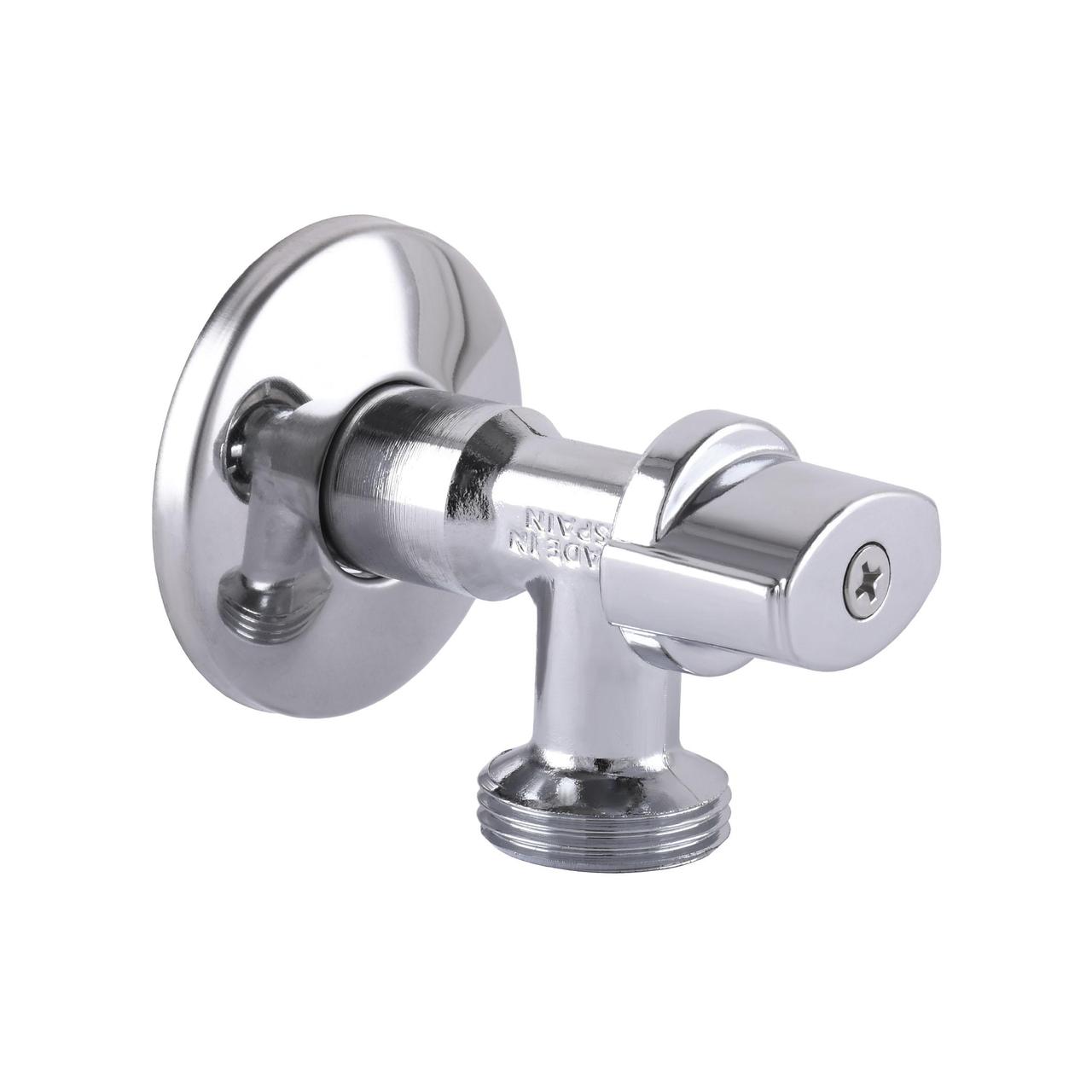 Кран кульовий кутовий ARCO 1/2″х 3/4″ 728MN металева  ручка L85MAC, фото 1