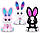Інтерактивна іграшка Кролик чарівник Pets Alive Magic Bunnies Pearl by ZURU Electronic Plush, фото 4