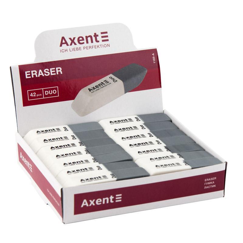 Ластик для олівців Axent Duo 1185