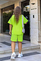 Костюм жіночий спортивний з лампасами великого розміру, фото 9