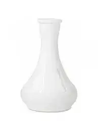 Колба під ущільнювач Drop (дроп) - Білий глянець з просвітом